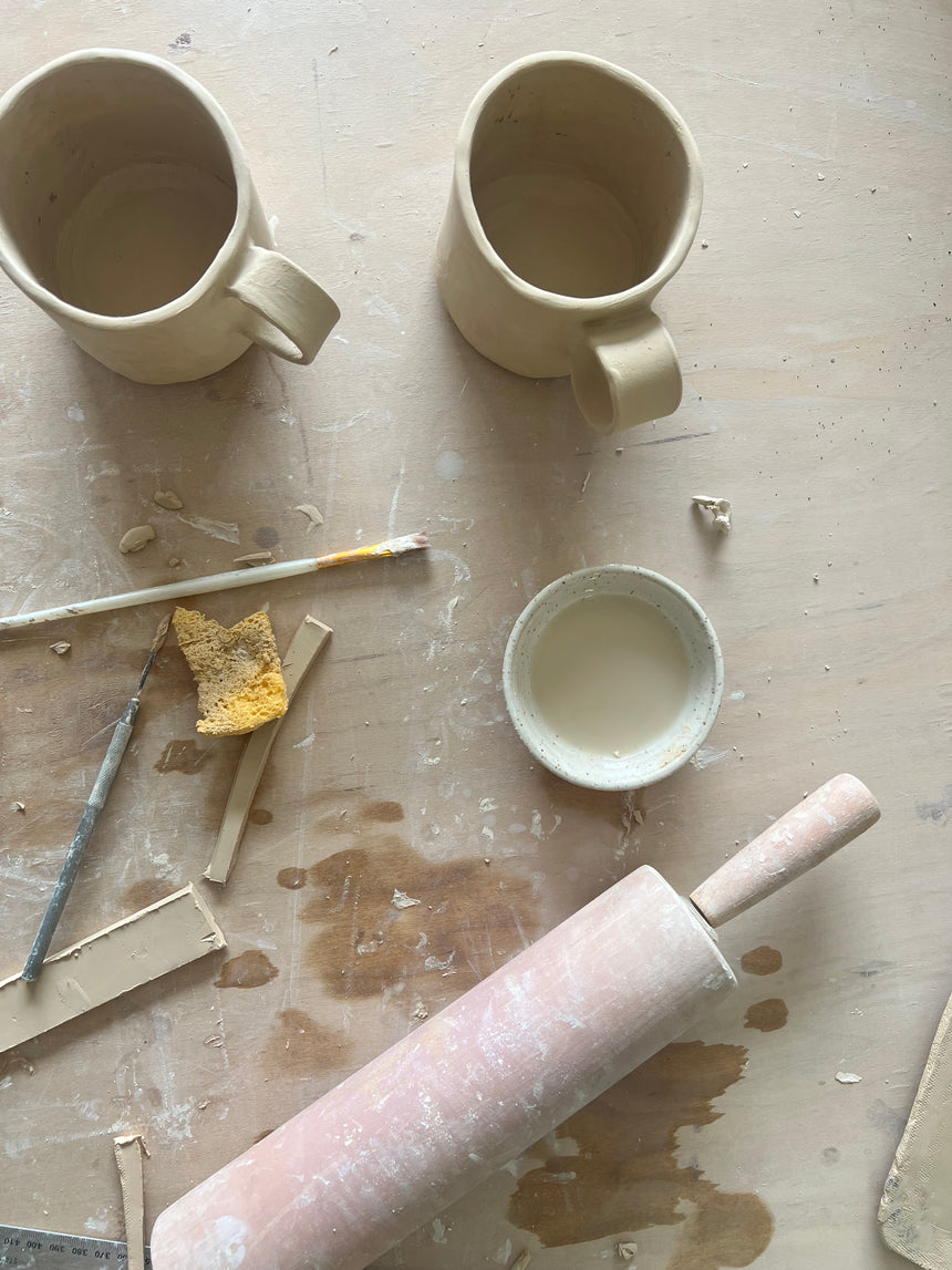 Mug Making Pottery Workshop