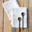 Crochet Linen Tea Towel