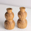 Butternut Wood Candle Holder