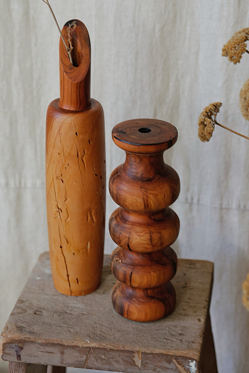 Wood Vases by Emerson