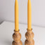 Butternut Wood Candle Holder