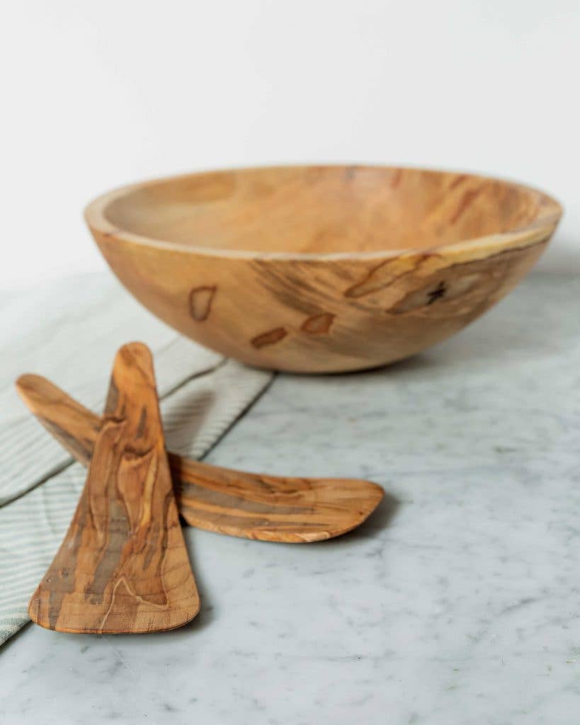 10" AMBROSIA MAPLE ROUND BOWL