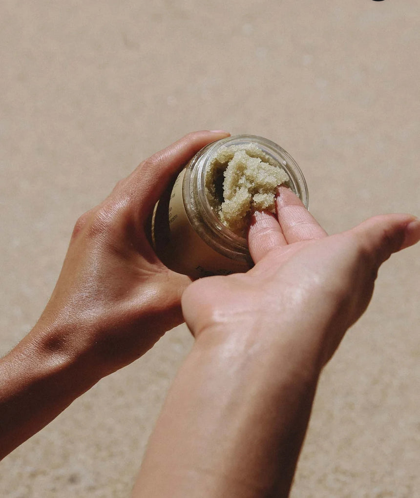 Green Tea + Eucalyptus Sea Salt Body Scrub