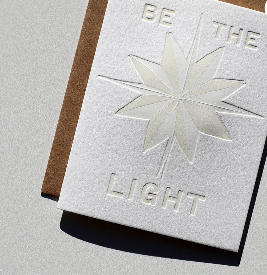 Be The Light Card