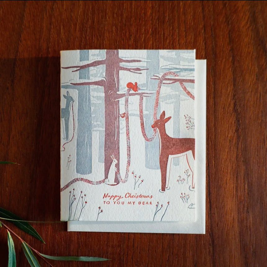 Woodland Christmas Card