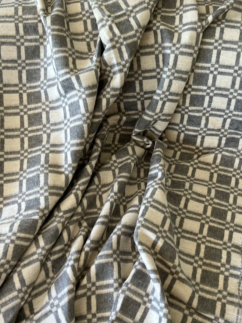Vintage Checkered Blanket