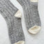 Cashmere Socks - grey melange