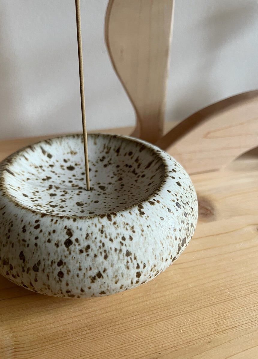 Speckled Incense Holder