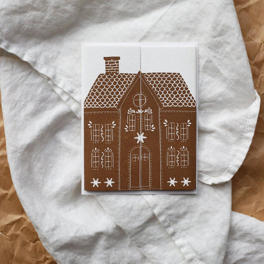 Gingerbread House Card