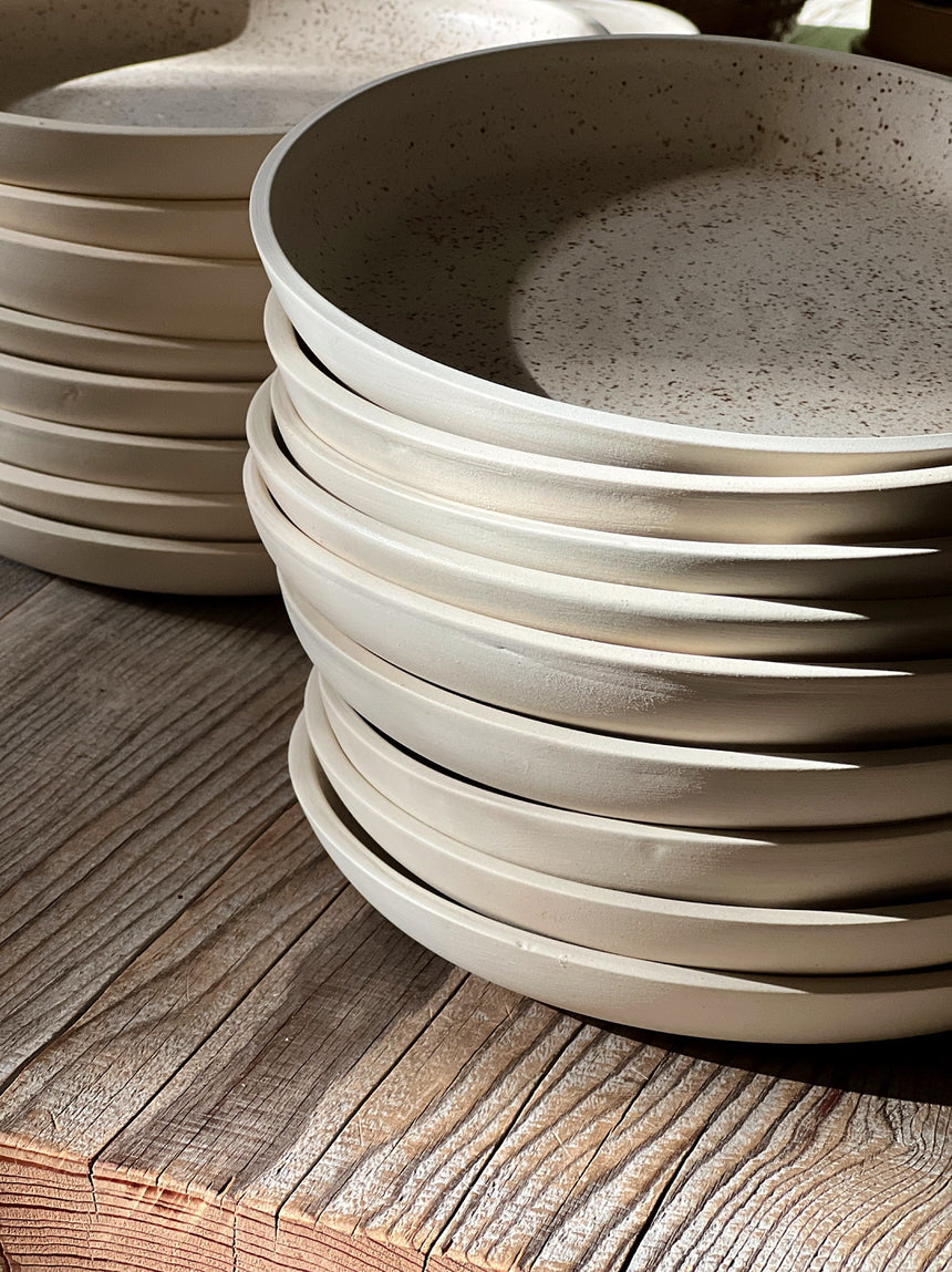 Lafayette Ave Speckled Plates + Bowls